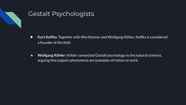 Gestalt Psychology смотреть онлайн