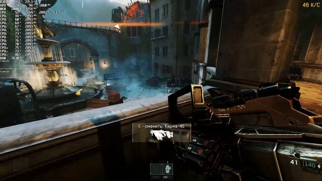 Call of Duty: Infinite Warfare. FPS Test Nvidia GeForce GT 1030 (INTEL Xeon E5-2630v2) смотреть онлайн