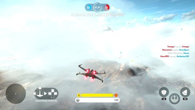 Star Wars Battlefront - Escuadron De Naves Online