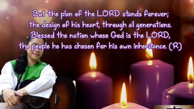 PSALM 33: Exult, You Just, In The Lord! Sing To Him A New Song | December 21, 2020 смотреть онлайн