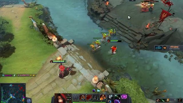 DOTA 2 WARLOCK смотреть онлайн