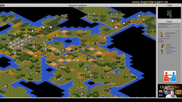 Civilization 2 - Let's Play - Gottheit (Level) - Deutsch / German Gameplay 2-8 смотреть онлайн