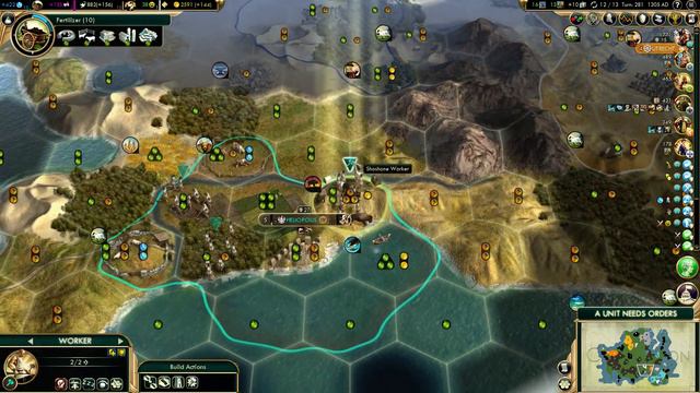 Civilization 5 - Let's Play Shoshone with mods - Part 30 (King) смотреть онлайн
