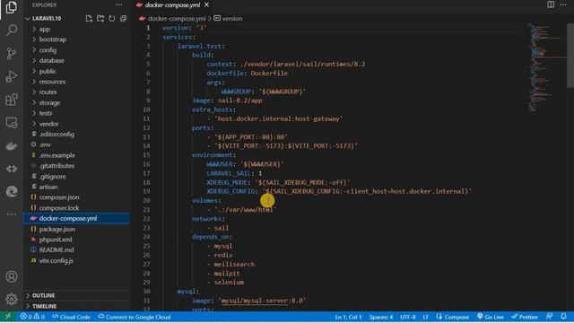 Install Laravel 10x with Docker and Sail (including PhpMyAdmin) смотреть онлайн