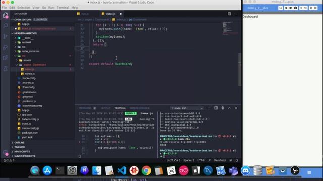 React Native - Animando Header смотреть онлайн