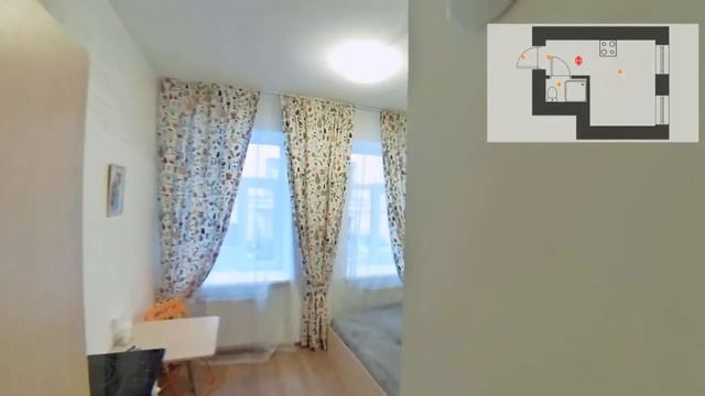 Посуточная Аренда студии в Санкт-Петербурге. 3-я Советская улица, д. 10, Центральный район смотреть онлайн