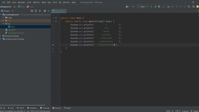 Draw Christmas Tree in Java смотреть онлайн