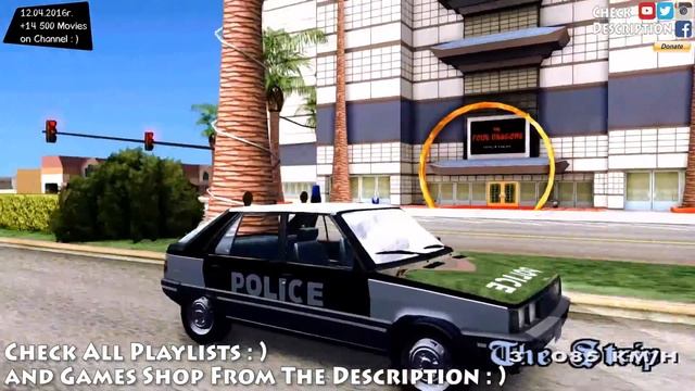 Renault 11 Police - GTA MOD _REVIEW смотреть онлайн
