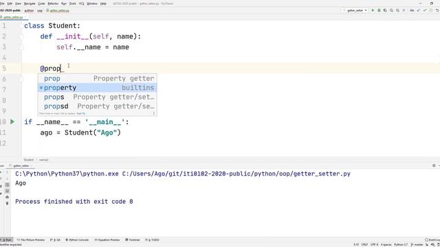 OOP - getter/setter ja property смотреть онлайн