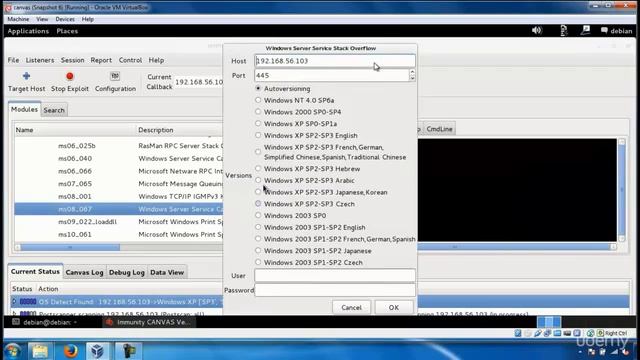 Hacking Exploiting Windows XP machine using SMB Vulnerability смотреть онлайн