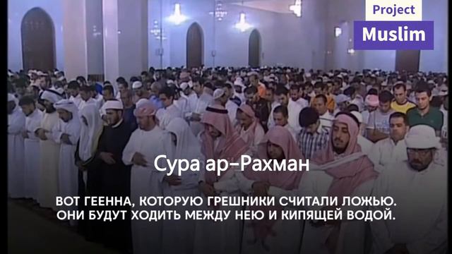 Сура 55 ар-Рахман (Милостивый) Ясир ад-Даусари смотреть онлайн