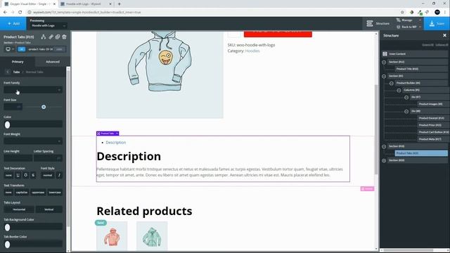 Oxygen Builder & Woo single product pages - 9min Tutorial on how to customize смотреть онлайн