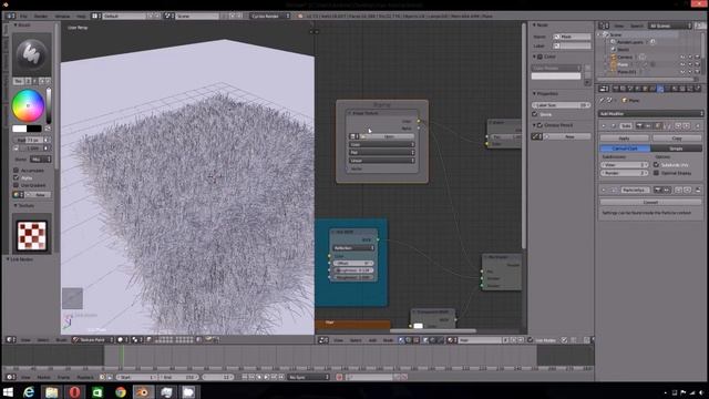 Blender Hair tutorial смотреть онлайн