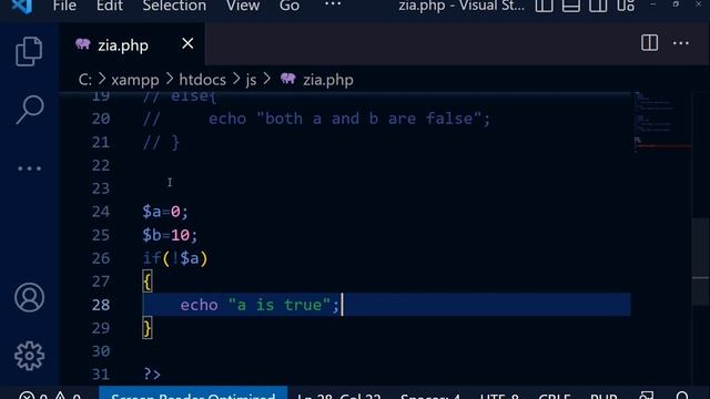 Logical, Assignment and Conditional operators in php | Part 2 | php tutorial class-4 in اردو/हिन्दी смотреть онлайн