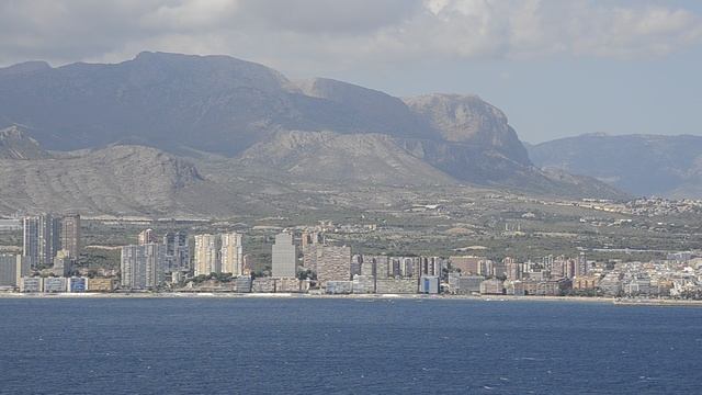 Панорама Бенидорма, Испания (1) смотреть онлайн