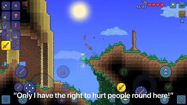 Terraria mobile ranger play through ep1 смотреть онлайн