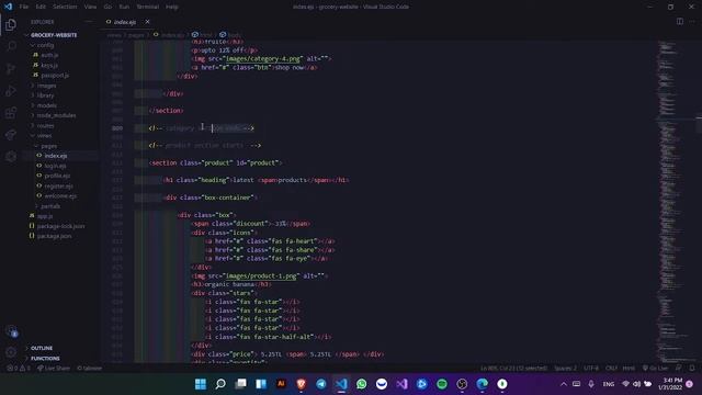 Web Programming Project | Shopping Website | using HTML, CSS, JavaScript and node.js, MongoDB смотреть онлайн