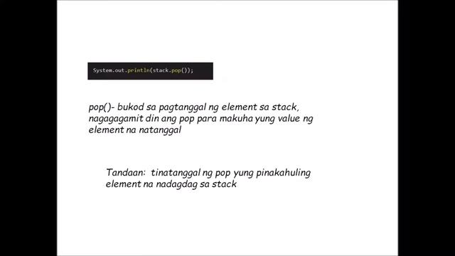 Stack - Data Structure and Algorithm in Java - Tagalog смотреть онлайн