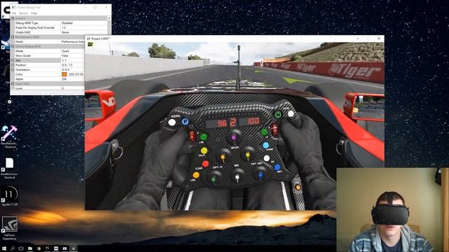 Asynchronous Space Warp running on Project Cars VR/OCULUS RIFT смотреть онлайн
