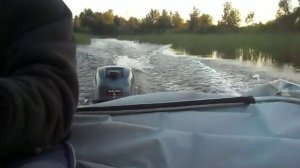 Кайман 350 мотор Sea-Pro OTH 9.9(15) дистанция походы по Волге...