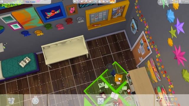 Tidal Tower Dorm Reno: Art Student ??? || The Sims 4 смотреть онлайн