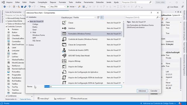 Adicionando SQLite ao seu projeto - Curso Programação Completo C# Visual Studio - Aula 99 смотреть онлайн
