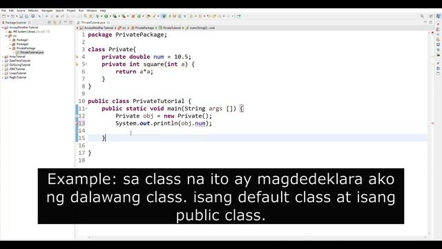 HOW to use ACCESS MODIFIERS in Java? || CodeLikeLD Tagalog JAVA Tutorial смотреть онлайн