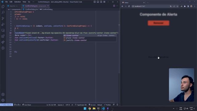 Componente de Alert Dialog com React e Tailwind! смотреть онлайн