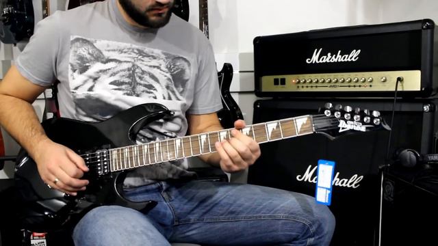 IBANEZ GRG170DX BKN - Demo Guitar смотреть онлайн