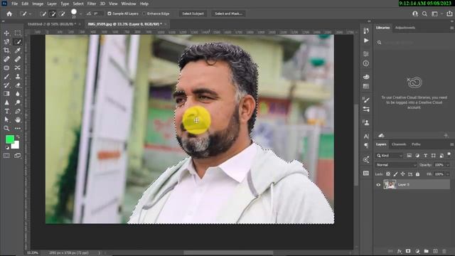 photoshop lesson 5 | object selection tool | quick selection tool | magic wand tool | photoshop 202 смотреть онлайн