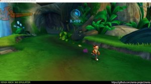 Xenia Xbox 360 Emulator - Crash of the Titans Ingame / Gameplay! (1.0.266-canary)