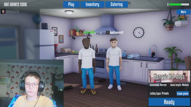 One armed cook
играем с друзьями смотреть онлайн