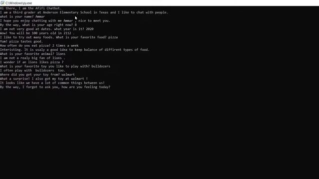 Chatbot using Python for kids смотреть онлайн