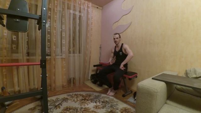 Отличная тренировка ног и пресса в домашних условиях,как накачать ноги гантелями,S4C программа смотреть онлайн
