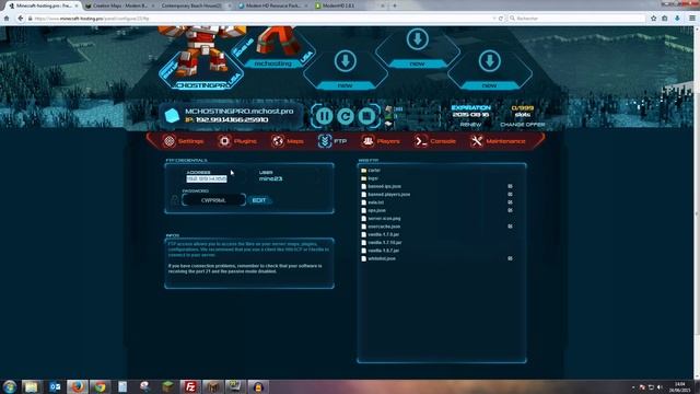 How to upload a map on minecraft server - Minecraft-Hosting.pro смотреть онлайн