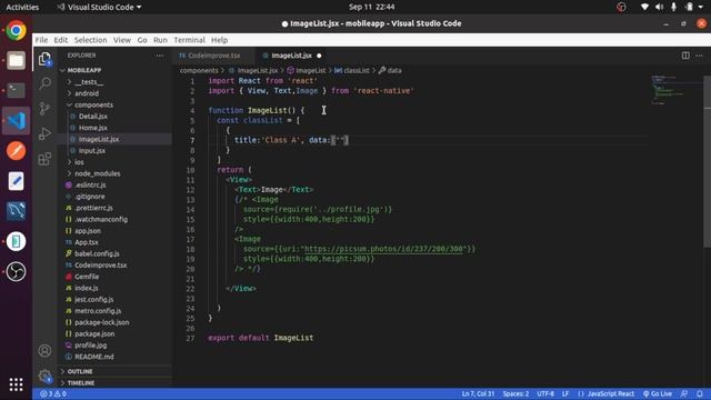 Image & SectionList | #10 | React Native Tutorial in Hindi смотреть онлайн