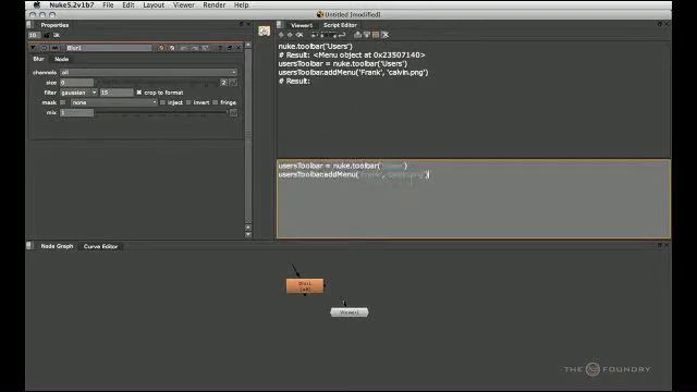 Nuke | Python Essentials: Adding Menu Items (Part 2) смотреть онлайн