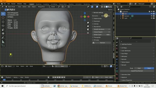 JREMESH Instant Meshes смотреть онлайн