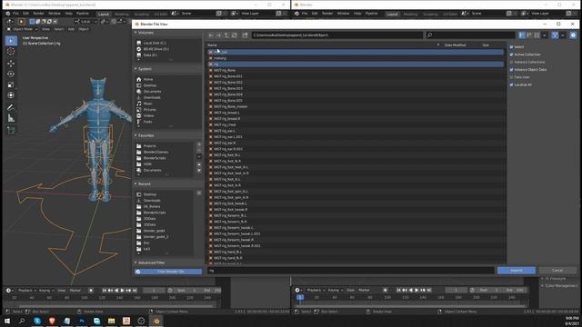 Blender Quick Tip - Append a Rigify Rig [OBSOLETE - better technique in the video description] смотреть онлайн