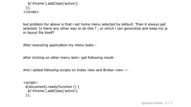 CSS : how to set active class to nav menu from twitter bootstrap смотреть онлайн