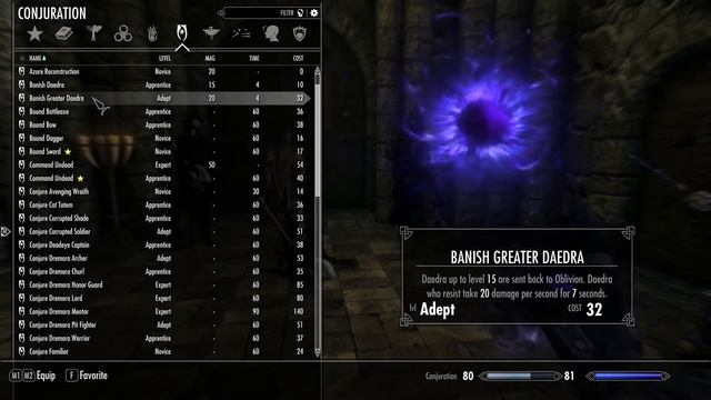 SKYRIM Special edition : going against Arch mage as necromancer смотреть онлайн
