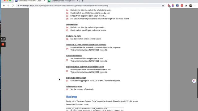 Eurostats API - Importing European statistics data into Google Sheets смотреть онлайн