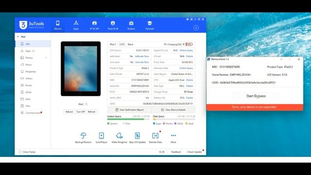 iremove tools not supporting ipad 3 смотреть онлайн
