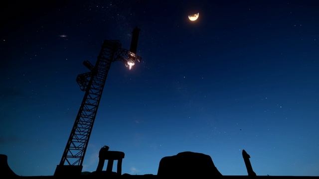 Space Engineers: Project Starship - Booster Catch Test смотреть онлайн