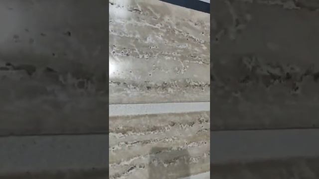 Имитация камня травертин из декоративной штукатурки. смотреть онлайн