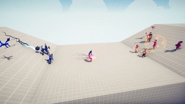 ANGEL TEAM vs DEVIL TEAM - Totally Accurate Battle Simulator TABS смотреть онлайн