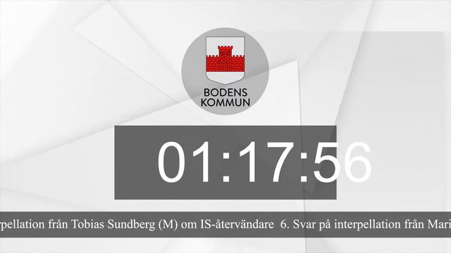 Boden kommunfullmäktigemöte 2024-02-26. смотреть онлайн