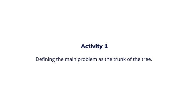 Step 1: Identifying the focal issue with ‘Problem Tree Analysis’ technique смотреть онлайн
