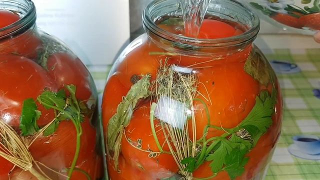 Помидоры квашеные на зиму, цыганка готовит. Gipsy Cuisine.???