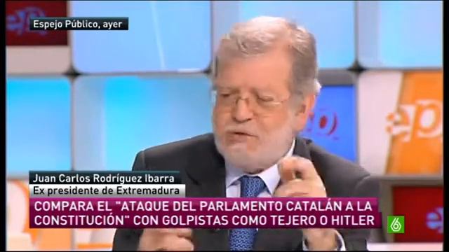 Rodriguez Ibarra compara a Mas con Hitler y Musolini смотреть онлайн